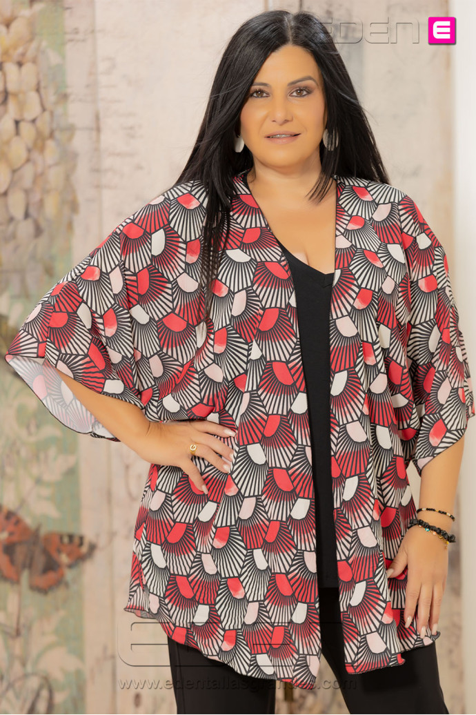 Kimono Sol Rojo Indra - Imagen 1