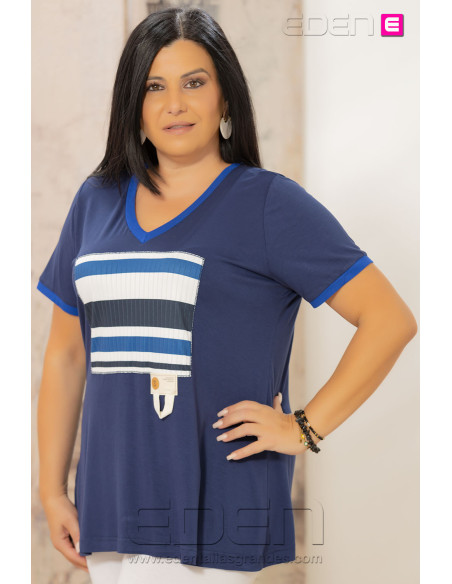 Camiseta Brisa Marino Indra - Imagen 2