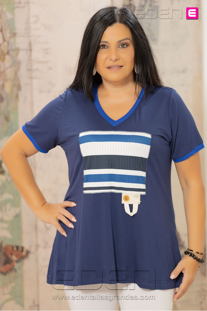 Camiseta Brisa Marino Indra - Imagen 1