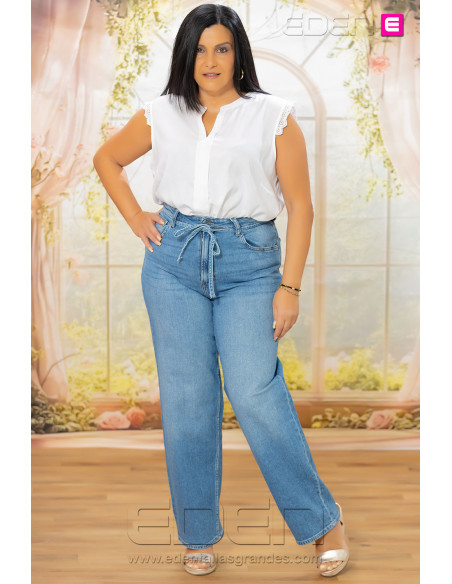 Tejano Cargianna Medium Blue Ballon Fit Only - Imagen 1