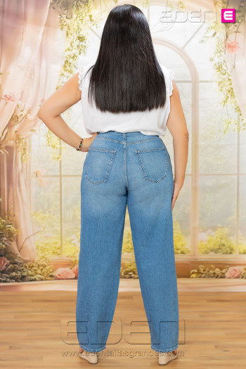 Tejano Cargianna Medium Blue Ballon Fit Only - Imagen 2