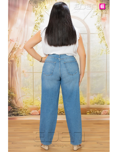 Tejano Cargianna Medium Blue Ballon Fit Only - Imagen 2