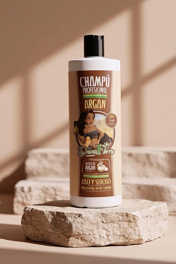 Champú Profesional Liso y Sedoso Dona Flora - Imagen 1