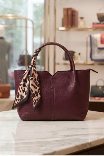Bolso Roma Pouch Bordeaux por Atelier Alva - Imagen 1