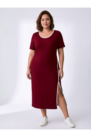 Vestido Verona Bordeux Valeria milano - Imagen 1