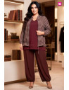 Pantalón Cargo Suelto Bourdeox Valeria Milano