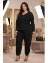 CamisetaTachuelas Negro Valeria Milano