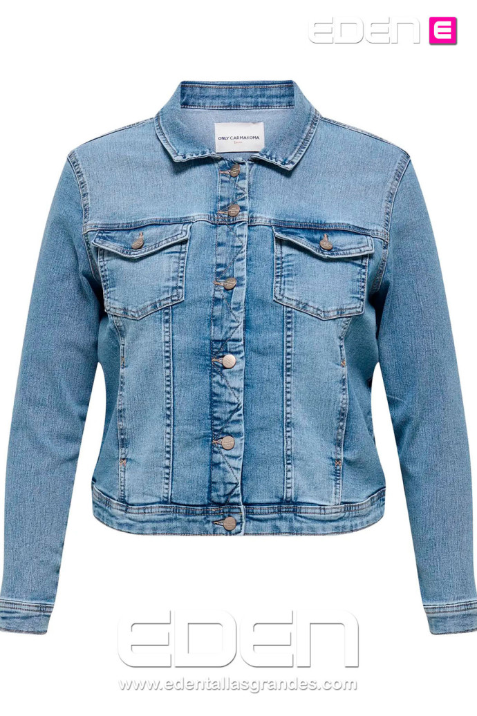 Cazadora Tejana Carwespa Light Blue Only - Imagen 3