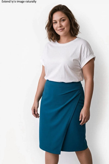 falda Cruzada elastica canard SPG - Imagen 1