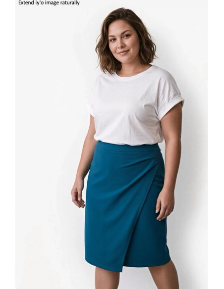 falda Cruzada elastica canard SPG - Imagen 1