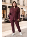 Pantalón Glow Sport Uva Valeria Milano