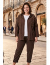 Pantalón Glow Sport Chocolate Valeria Milano