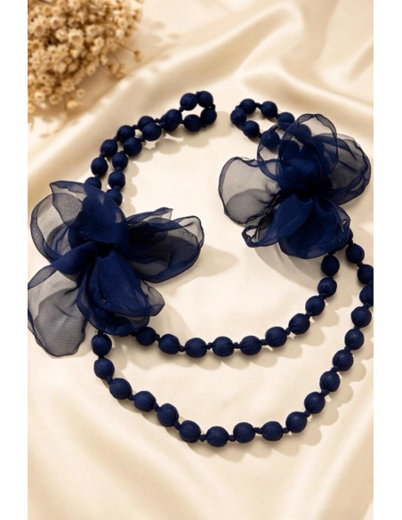 Collar Candy Flor Marino - Imagen 1