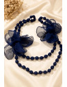 Collar Candy Flor Marino