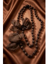 Collar Candy Flor Chocolate