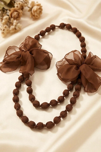 Collar Candy Flor Bronce - Imagen 1