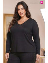 CamisetaTachuelas Negro Valeria Milano