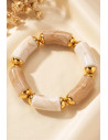 Pulsera Elástica Nacar Lux