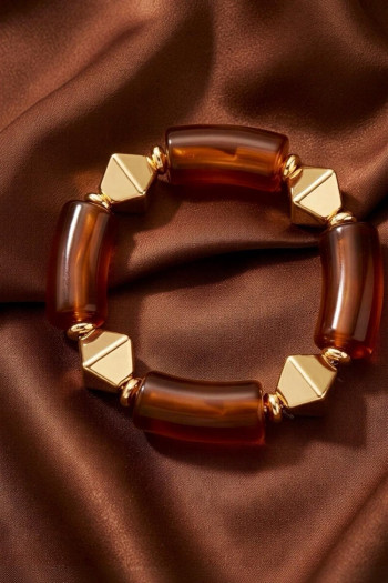 Pulsera Elástica Siena Dorado - Imagen 1