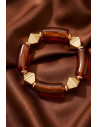 Pulsera Elástica Siena Dorado