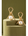 Pendientes Perla Chick Oro