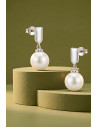 Pendientes Perla Esencia Plata