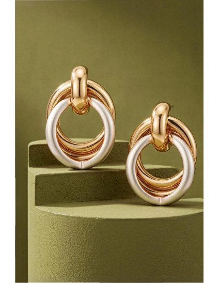 Pendientes Amor Eterno Rosa - Imagen 1
