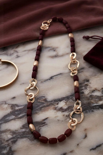 Collar Toscana Gold Granate Pasión - Imagen 1
