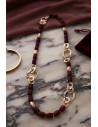 Collar Toscana Gold Granate Pasión