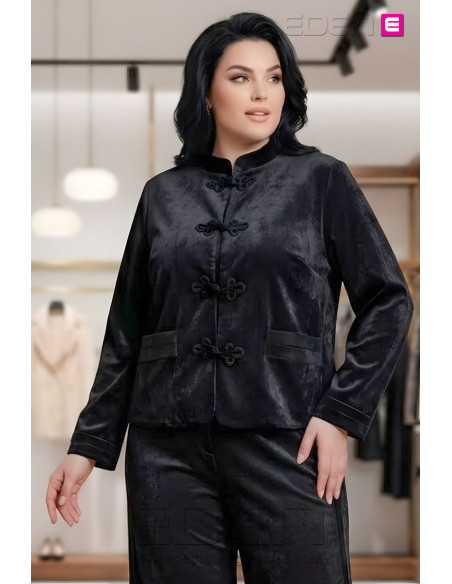 Chaqueta Sakura Negro Valeria Milano - Imagen 1