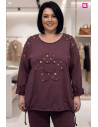 Camiseta Glow Sport Uva Valeria milano