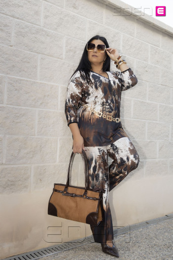 Pantalón Abeto Animal Print Con Alma - Imagen 2