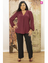 Pantalón Romero Negro Con Alma