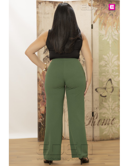 Pantalón Romero Verde Con Alma - Imagen 3