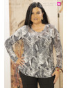 Camiseta Magnolia Negro Con Alma
