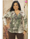 Camiseta Azhares Tonos Verdes Con Alma