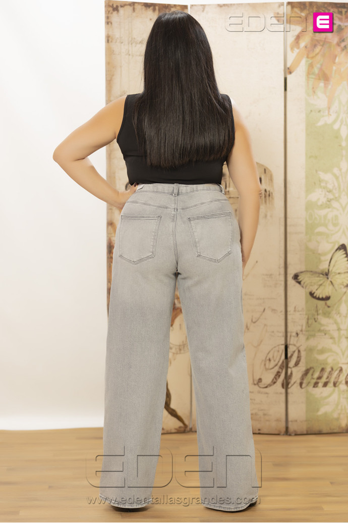 Tejano Carjuicy Wide Grey Denim Only - Imagen 3
