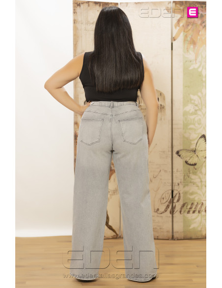 Tejano Carjuicy Wide Grey Denim Only - Imagen 3