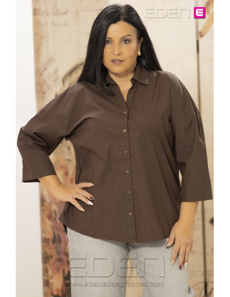 Camisa keri Coffe Only - Imagen 2