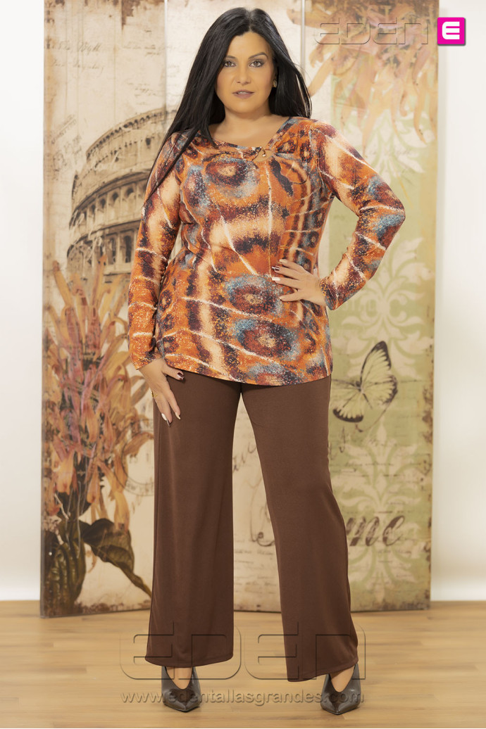Pantalón Faro Chocolate Con Alma - Imagen 1