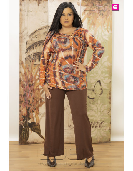 Pantalón Faro Chocolate Con Alma - Imagen 1