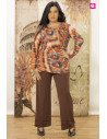 Pantalón Faro Chocolate Con Alma