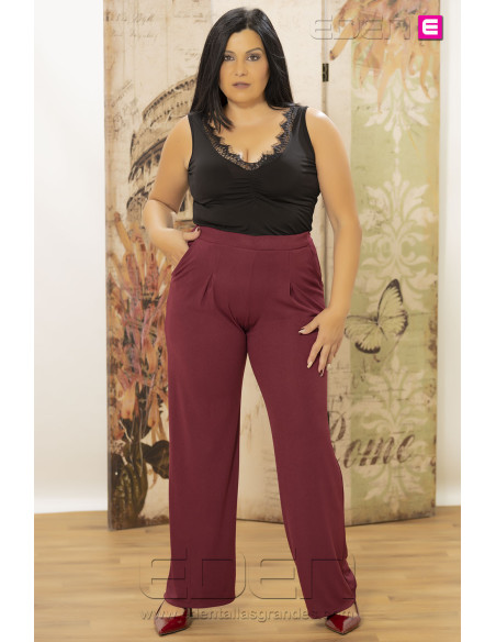 Pantalón Faro Granate Con Alma - Imagen 2