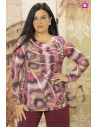 Camiseta Salvia Granate Con Alma