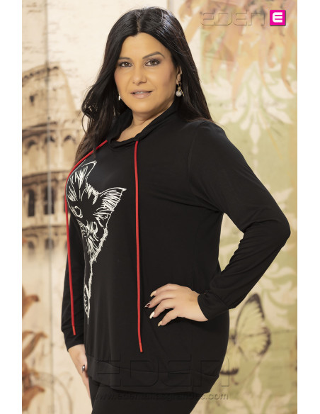 Camiseta Opalo Gato Isabel G - Imagen 2