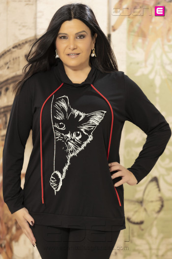 Camiseta Opalo Gato Isabel G - Imagen 1