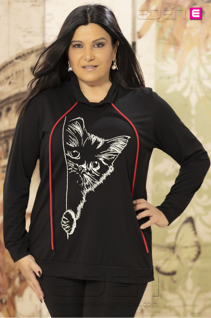 Camiseta Opalo Gato Isabel G - Imagen 1