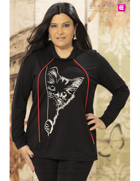 Camiseta Opalo Gato Isabel G - Imagen 1
