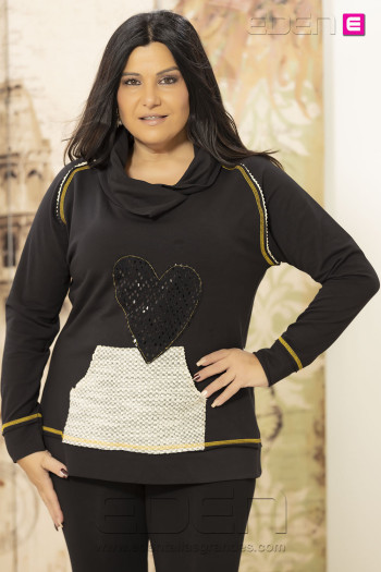 Sudadera Cianita Isabel G - Imagen 1