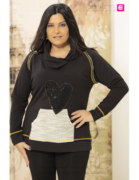 Sudadera Cianita Isabel G - Imagen 1